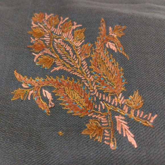 Large-size stole Patterned　 - Picture 5 of 6